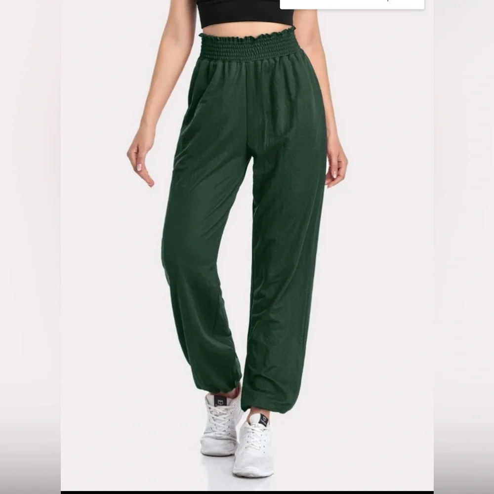 VUTRU Solid Elastic Waist Sports Pants XXL - Picture 3 of 8